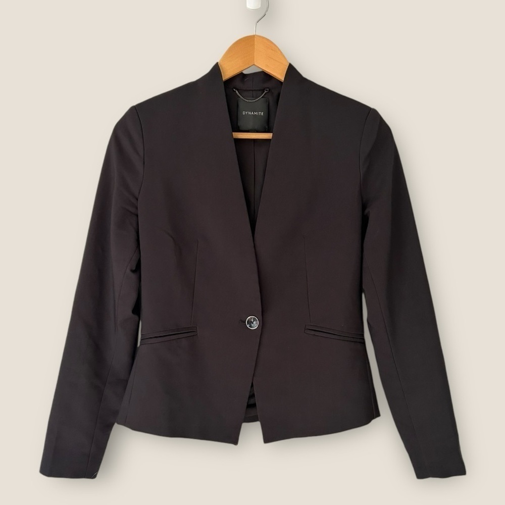 Dynamite Black Blazer